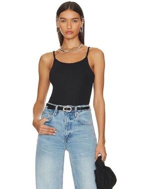 Free People Intimately Free Three
Day Weekend Cami Black Scoop
Neck New Large